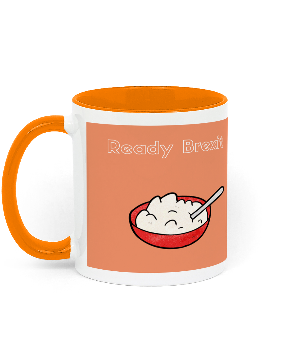 Two Toned Ready Brexit Mug Left-side